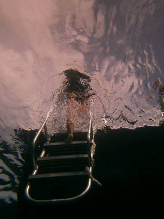 Fim do primeiro mergulho (no Marilyn's Cut) em Little Cayman, nas Ilhas Caiman